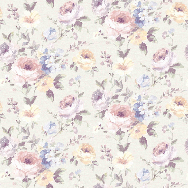 Обои Grandeco Paisley Flower / A27205