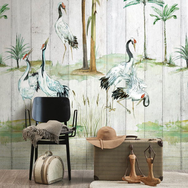 Обои Grandeco Tropical Wood / A39401
