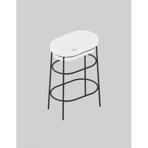 Консоль для раковины The.Artceram ACA055 FUORI SCALA