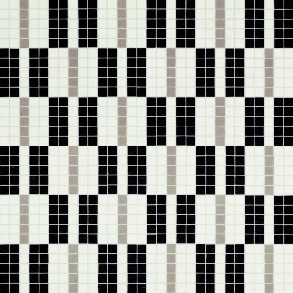 Мозаика Bisazza Alternance Noir  Blanc