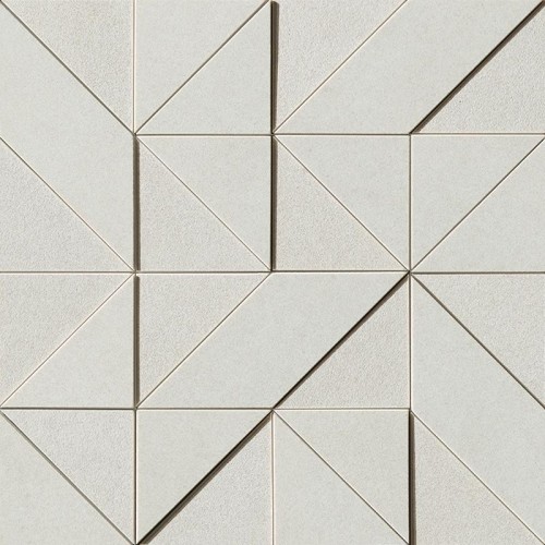 Керамогранит декор Atlas Concorde ARKSHADE White Mosaico Art 3D 35,4x35,4
