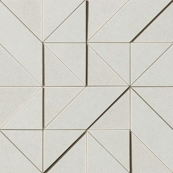Керамогранит декор Atlas Concorde ARKSHADE White Mosaico Art 3D 35,4x35,4