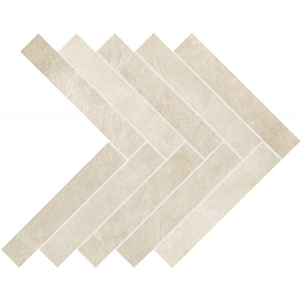 Керамогранит декор Atlas Concorde Dwell Off White Herringbone 36,2x41,2