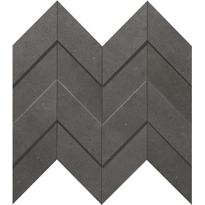 Керамогранит декор Atlas Concorde Dwell Smoke Chevron 3D