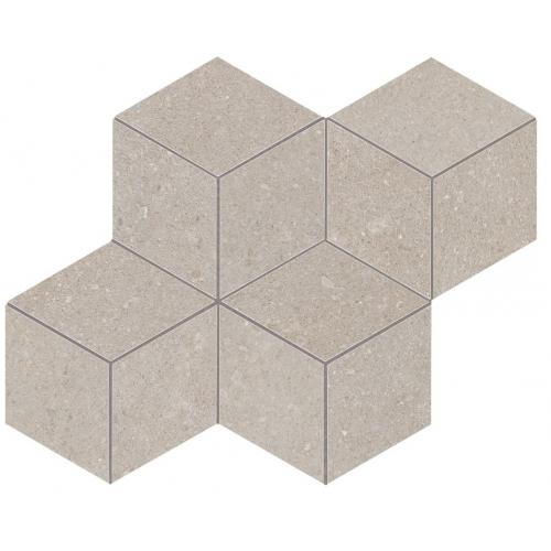 Керамогранит декор Atlas Concorde Kone Silver Mosaico Esagono 30x35