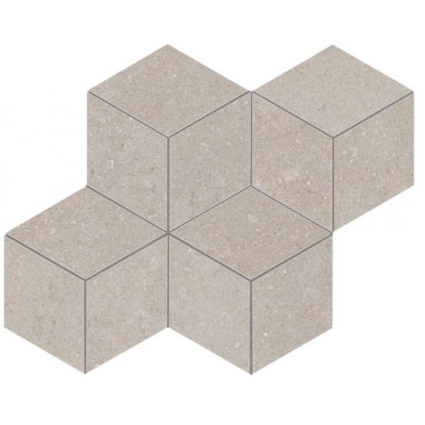Керамогранит декор Atlas Concorde Kone Silver Mosaico Esagono 30x35
