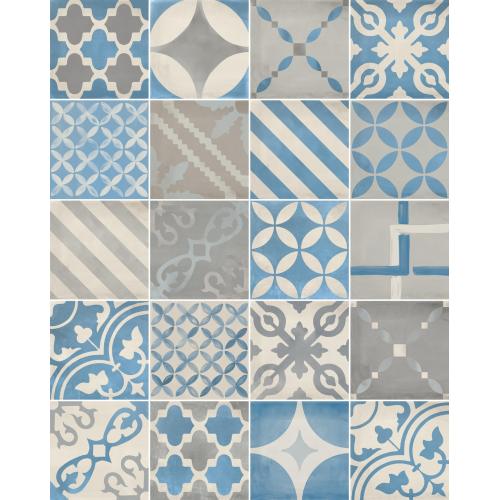 Керамогранит Atlas Concorde VENTI BOOST Blue Mix 20X20