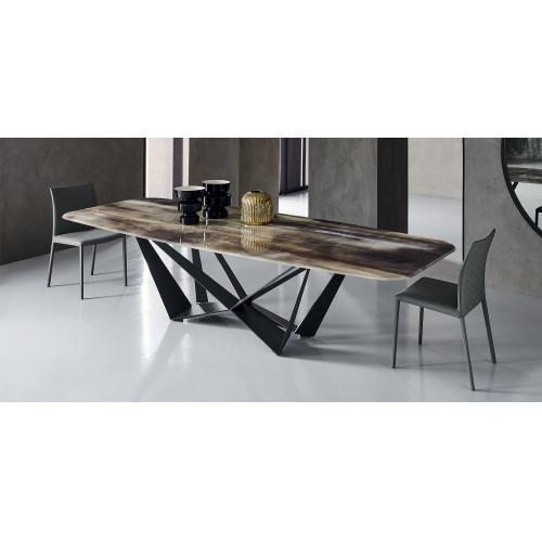 Стол обеденный Cattelan Italia Skorpio Crystalart