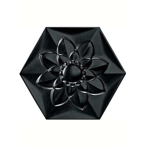 Мозаика Bisazza Black Frozen Flower