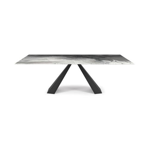 Стол обеденный Cattelan Italia Eliot Crystalart