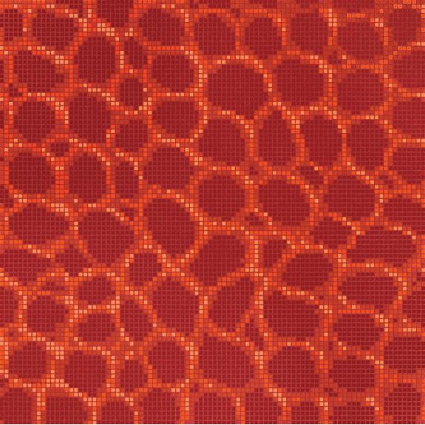 Мозаика Bisazza Crocodile Red