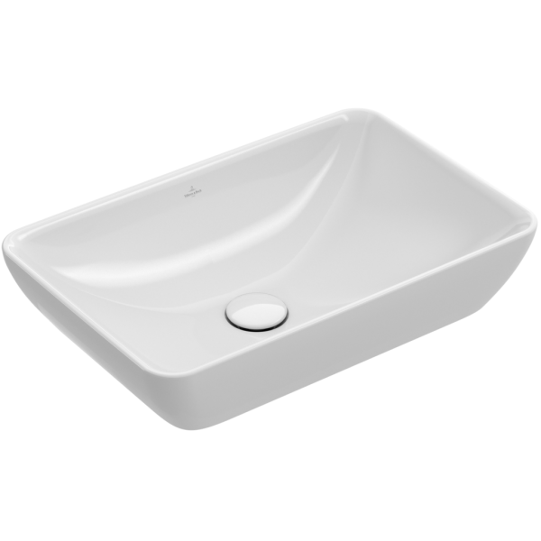 Раковина полувстраиваемая Villeroy&Boch Venticello 411355 для установки на столешницу (прямоугольная модель)