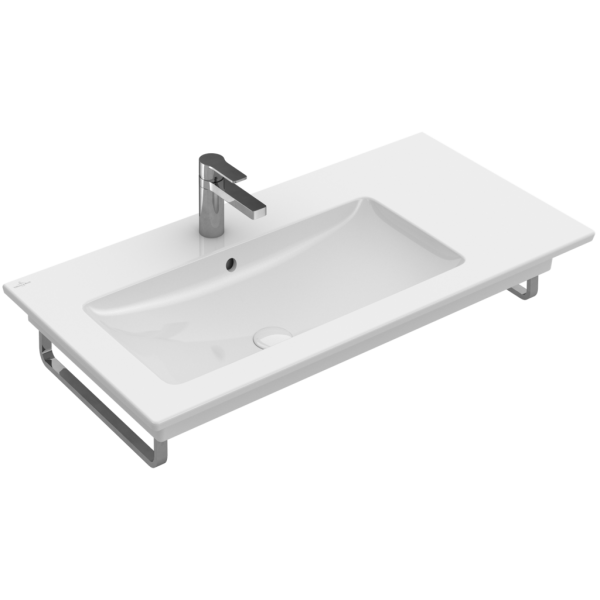 Раковина Villeroy&Boch Venticello 4134L1 для установки на тумбу (прямоугольная модель)