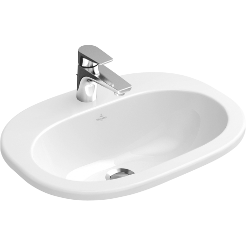 Раковина встраиваемая Villeroy&Boch O.novo 416156 (округлая модель)