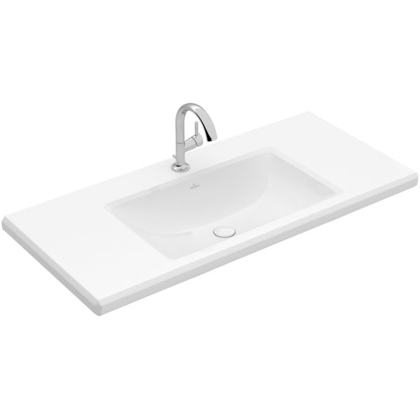 Pаковина Villeroy&Boch Antheus 4A09A5 для установки на тумбу (прямоугольная модель)