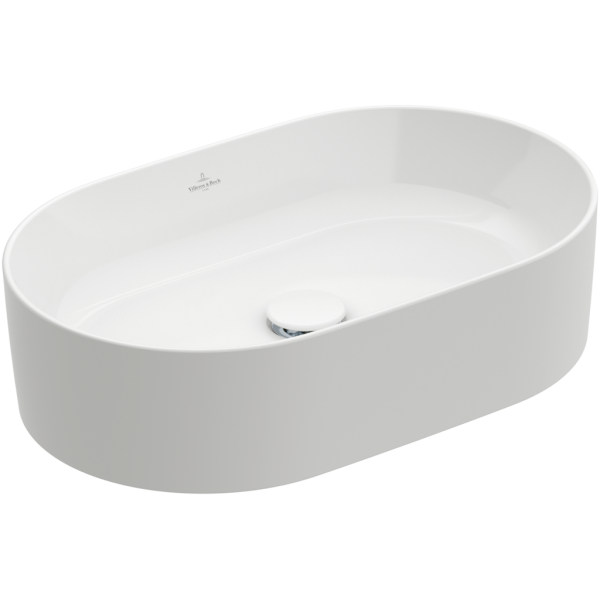 Раковина Villeroy&Boch Collaro 4A1956 для установки на столешницу (округлая модель)