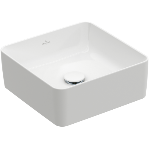 Раковина Villeroy&Boch Collaro 4A2138 для установки на столешницу (квадратная модель)
