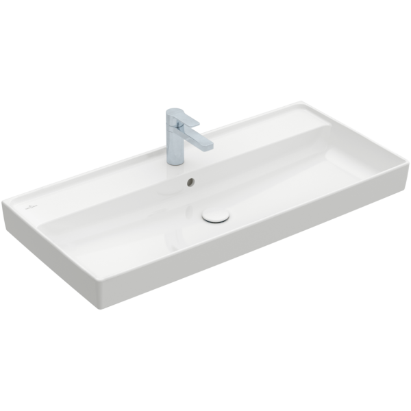 Раковина Villeroy&Boch Collaro 4A331G для установки на тумбу (прямоугольная модель)