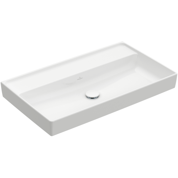 Раковина Villeroy&Boch Collaro 4A3383 для установки на тумбу (прямоугольная модель)