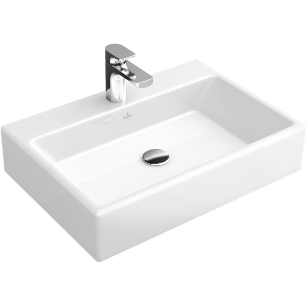 Раковина Villeroy&Boch Memento 513550 для установки на столешницу (прямоугольная модель)