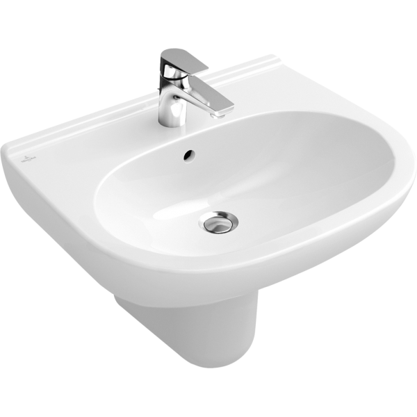 Раковина подвесная Villeroy&Boch O.novo 516060 (округлая модель)