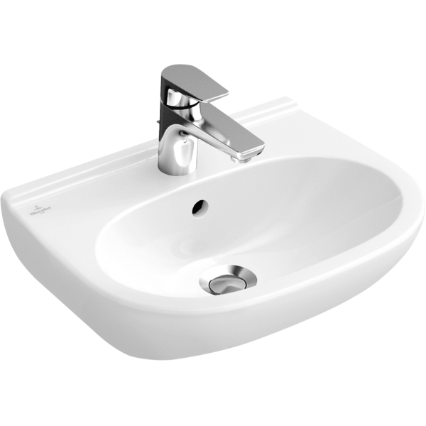 Раковина подвесная Villeroy&Boch O.novo 516655 компактная (округлая модель)