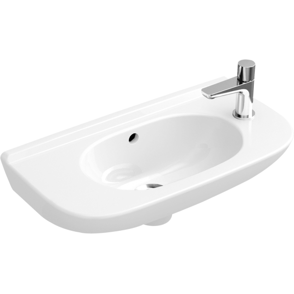 Pаковина подвесная Villeroy&Boch O.novo 536153 компактная (округлая модель)