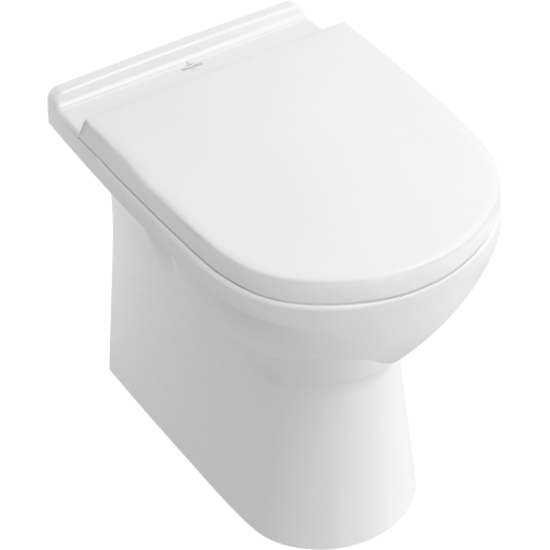 Унитаз напольный Villeroy&Boch O.novo 565710 с вертикальным смывом (округлая модель)