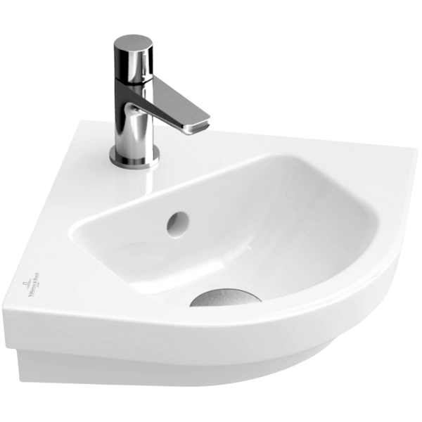 Раковина угловая Villeroy&Boch Subway 2.0 731945 (закругленная модель)