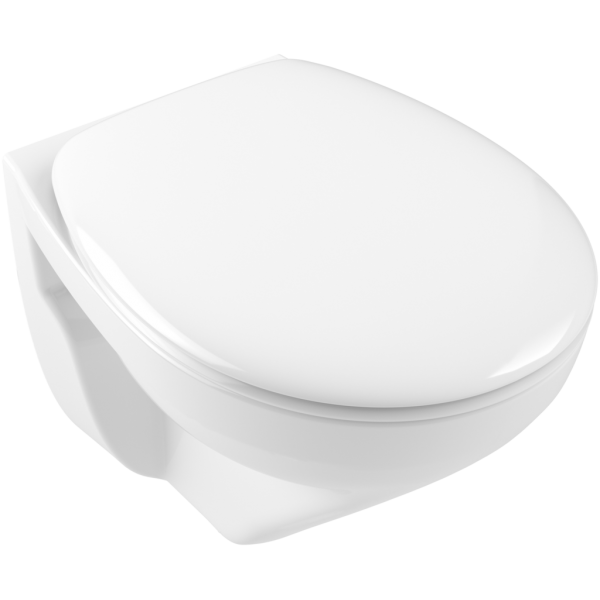 Унитаз подвесной Villeroy&Boch O.novo 7667R0 с вертикальным смывом (округлая модель)