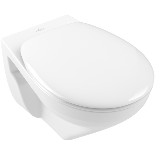 Унитаз подвесной Villeroy&Boch O.novo ViClean 7682R0 с открытым смывным краем (округлая модель)