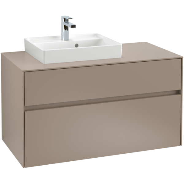 Тумба под раковину Villeroy&Boch Collaro C01400 (прямоугольная версия)