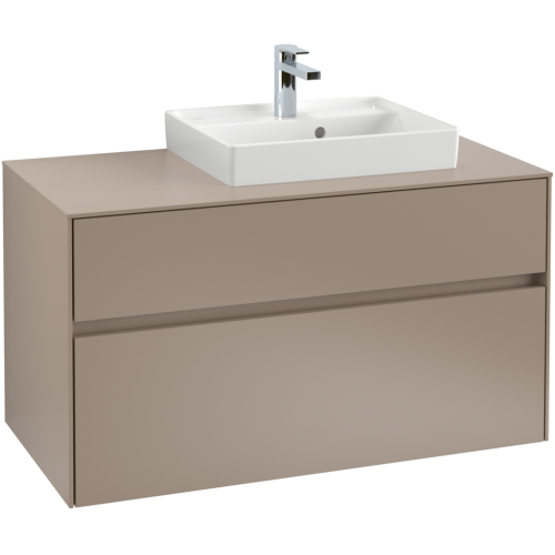 Тумба под раковину Villeroy&Boch Collaro C01500 (прямоугольная версия)