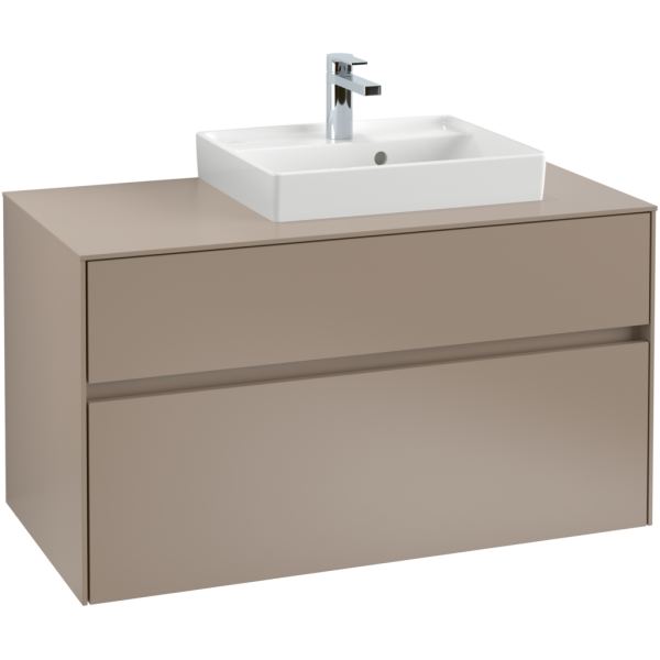 Тумба под раковину Villeroy&Boch Collaro C01500 (прямоугольная версия)