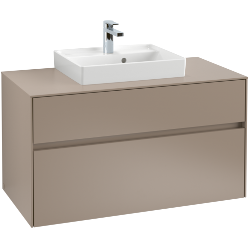 Тумба под раковину Villeroy&Boch Collaro C01600 (прямоугольная версия)
