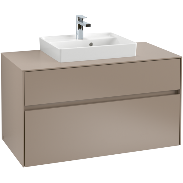 Тумба под раковину Villeroy&Boch Collaro C01600 (прямоугольная версия)
