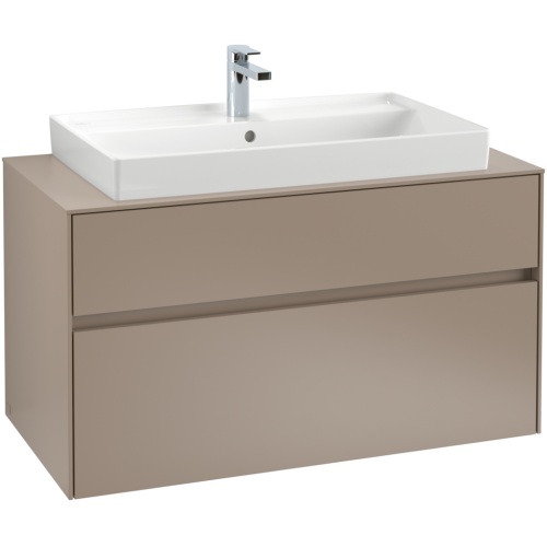 Тумба под раковину Villeroy&Boch Collaro C02000 (прямоугольная версия)