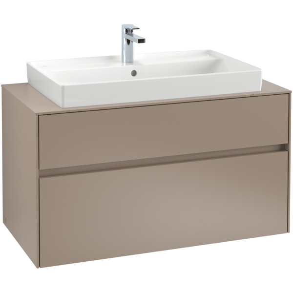 Тумба под раковину Villeroy&Boch Collaro C02000 (прямоугольная версия)