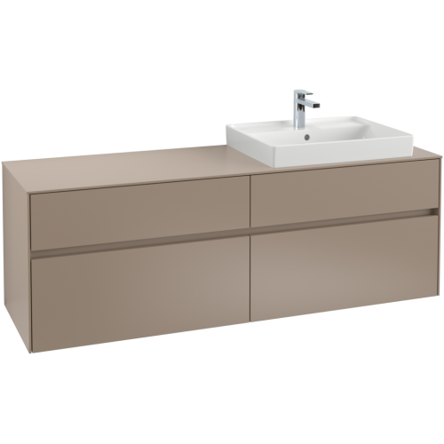 Тумба под раковину Villeroy&Boch Collaro C02300 (прямоугольная версия)