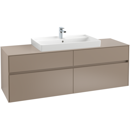 Тумба под раковину Villeroy&Boch Collaro C02800 (прямоугольная версия)