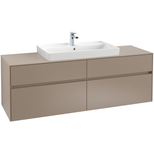 Тумба под раковину Villeroy&Boch Collaro C02800 (прямоугольная версия)