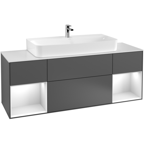 Тумба под раковину Villeroy&Boch Finion F21 (прямоугольная версия)