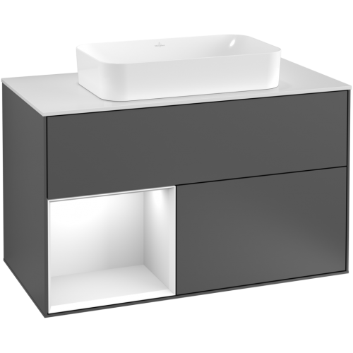 Тумба под раковину Villeroy&Boch Finion F65 (прямоугольная версия)