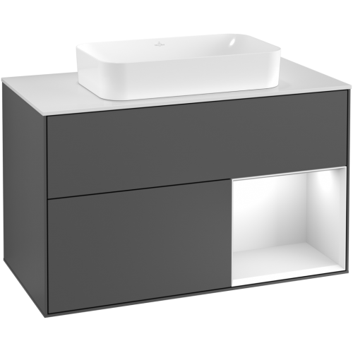 Тумба под раковину Villeroy&Boch Finion F25 (прямоугольная версия)