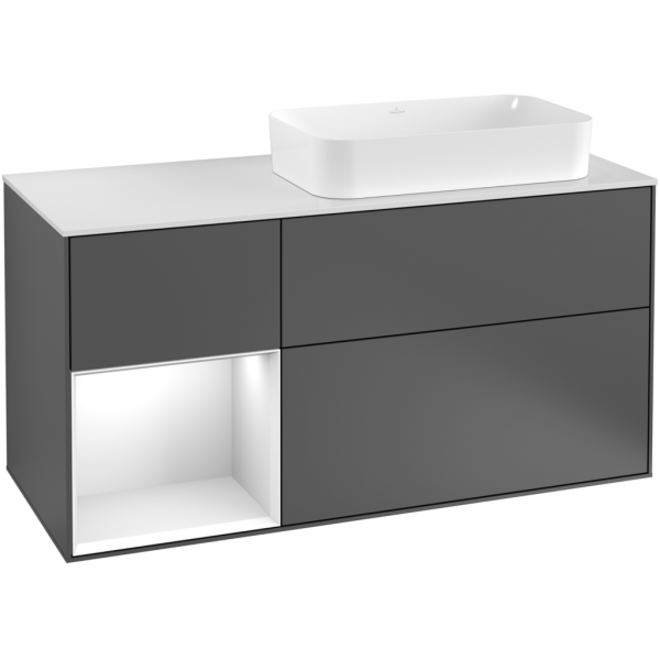 Тумба под раковину Villeroy&Boch Finion F68 (прямоугольная версия)