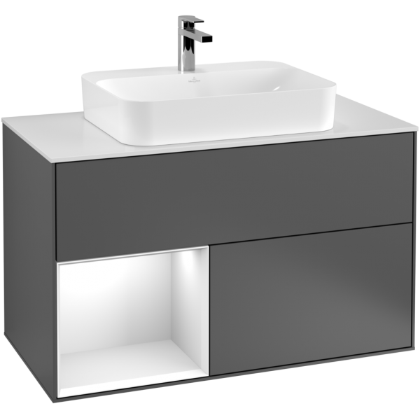 Тумба под раковину Villeroy&Boch Finion F36 (прямоугольная версия)