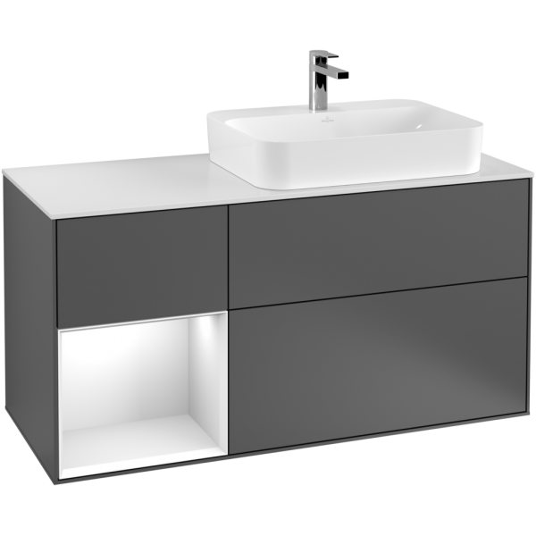 Тумба под раковину Villeroy&Boch Finion F39 (прямоугольная версия)