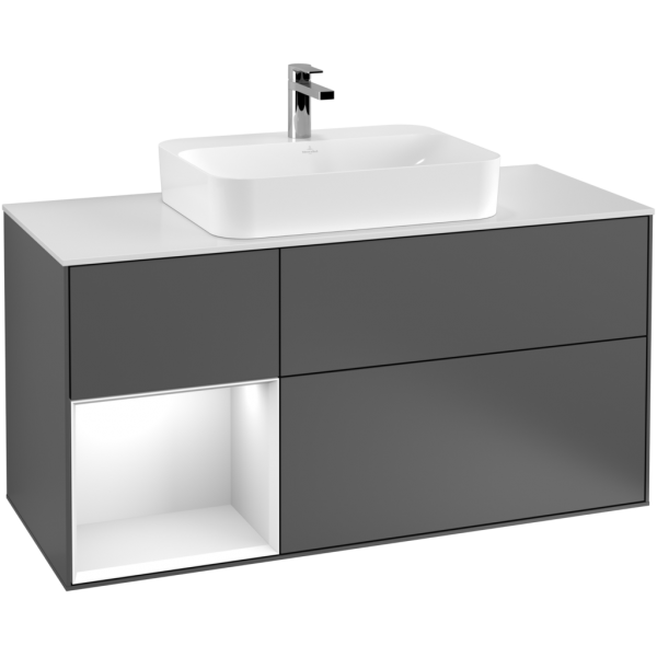 Тумба под раковину Villeroy&Boch Finion F41 (прямоугольная версия)