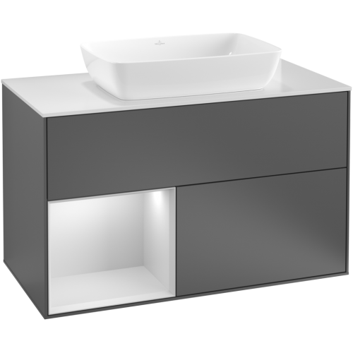 Тумба под раковину Villeroy&Boch Finion F77 (прямоугольная версия)