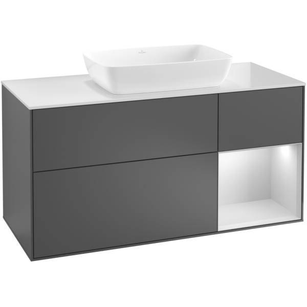 Тумба под раковину Villeroy&Boch Finion F83 (прямоугольная версия)